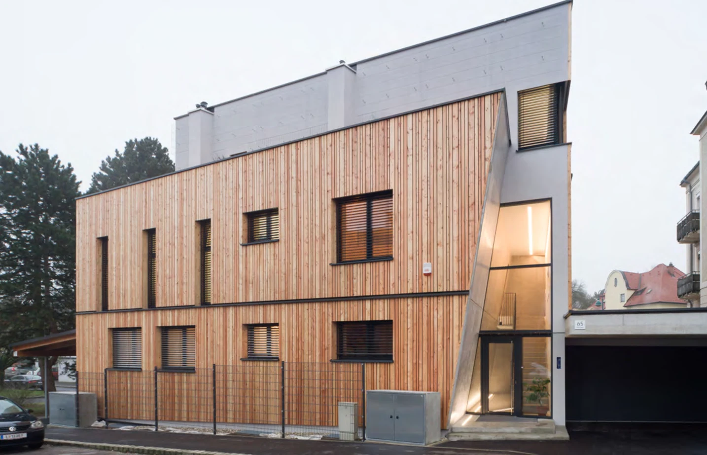 Holzfassade